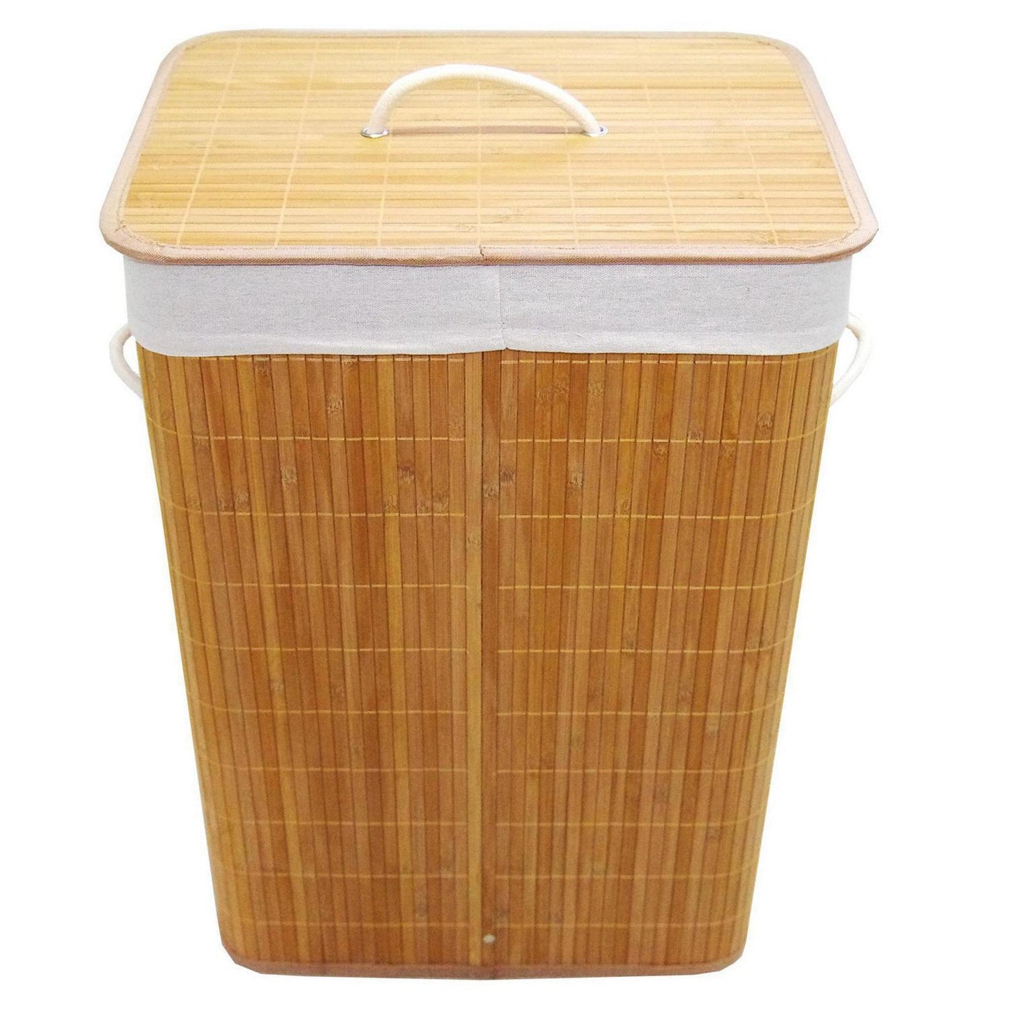 EcoBambu™ – Canasto Natural para Ropa