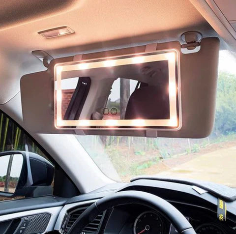 LuzGlow™-Espejo con luz led para auto✨