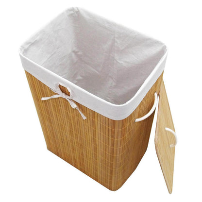 EcoBambu™ – Canasto Natural para Ropa