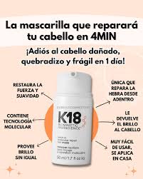 💥 Mascarilla Capilar Biomolecular Estilo K18 ™– Repara tu cabello en solo 4 minutos