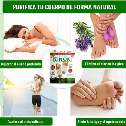 Kinoki Clean™- PARCHES DESINTOXICANTE