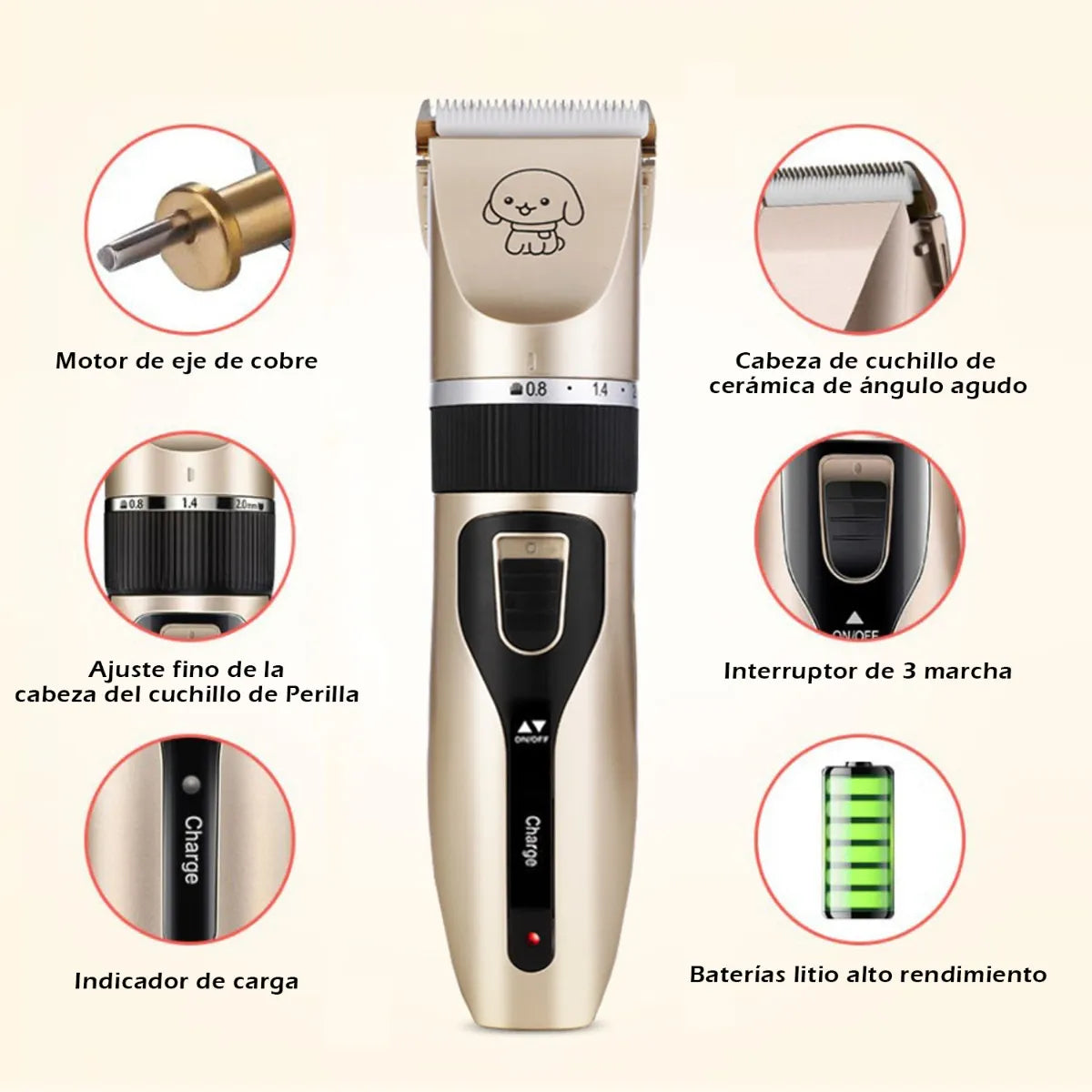 ZenPet Clipper™-Cortador de pelo Para Mascotas🐶