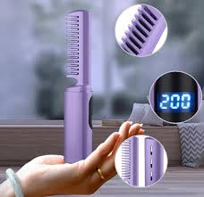 Glam Brush pro™-MINI CEPILLO ALISADOR CON LECTOR DE T°