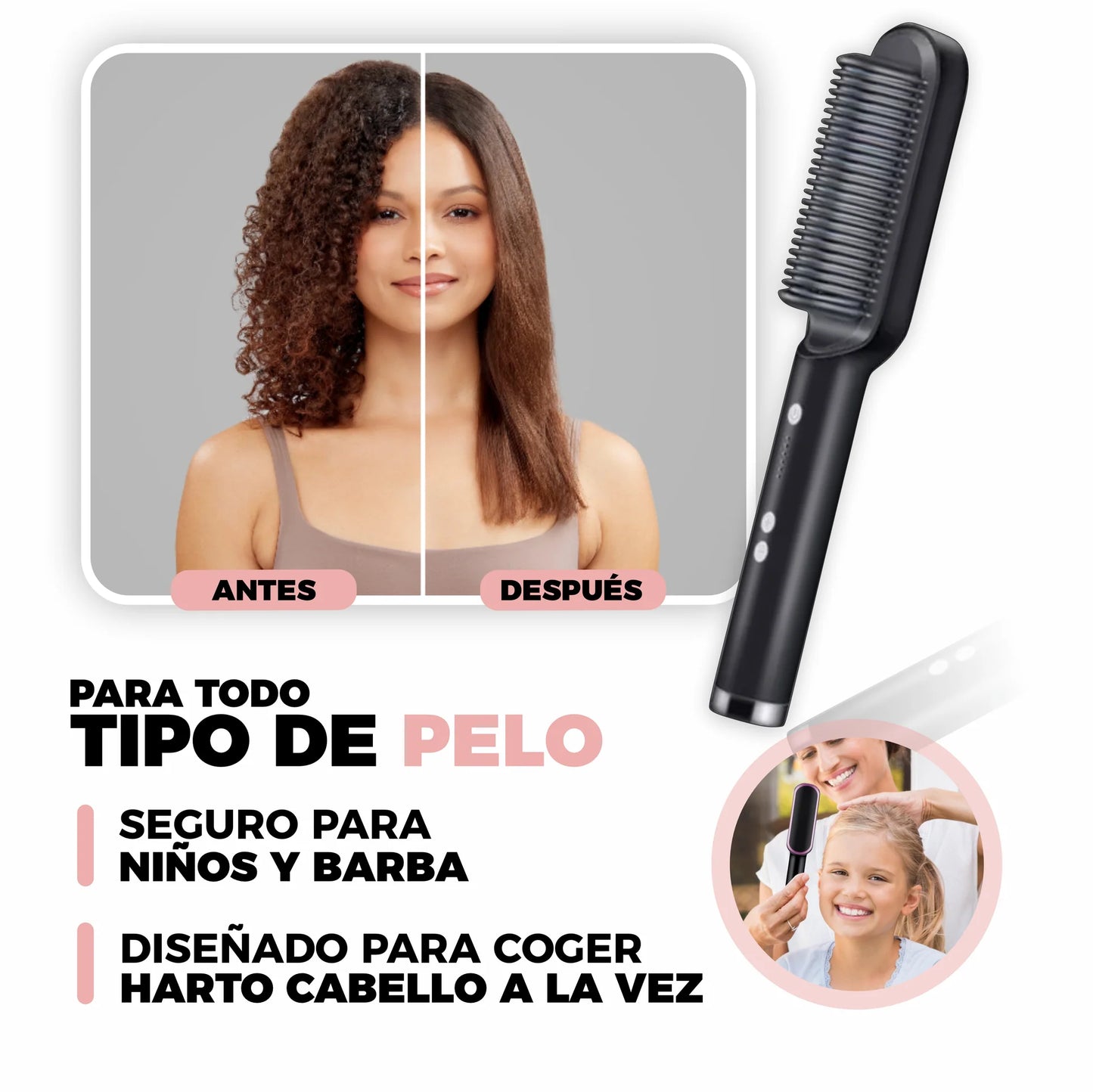 PeinaPro™-peine alisador
